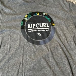 Mens rip curl custom T-shirt.